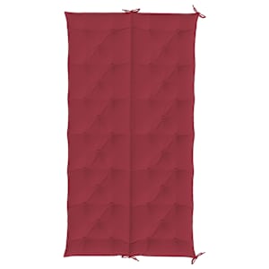 Poduška na zahradní lavici vínová 200x(50+50)x7 cm látka oxford - obrázek 5