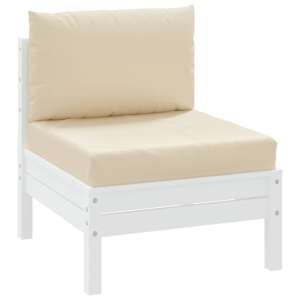 vidaXL Pallet Cushions 2 pcs Beige Oxford Fabric