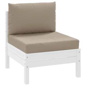 vidaXL Pallet Cushion Taupe Oxford fabric (100% polyester) 23.6 x 23.6 in