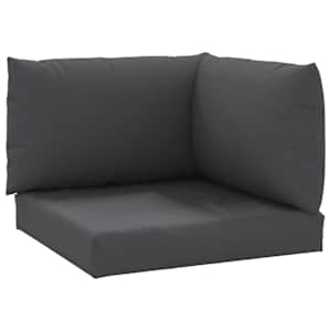 vidaXL euroaluse istmepadjad 3 tk, antratsiithall, oxford-kangas