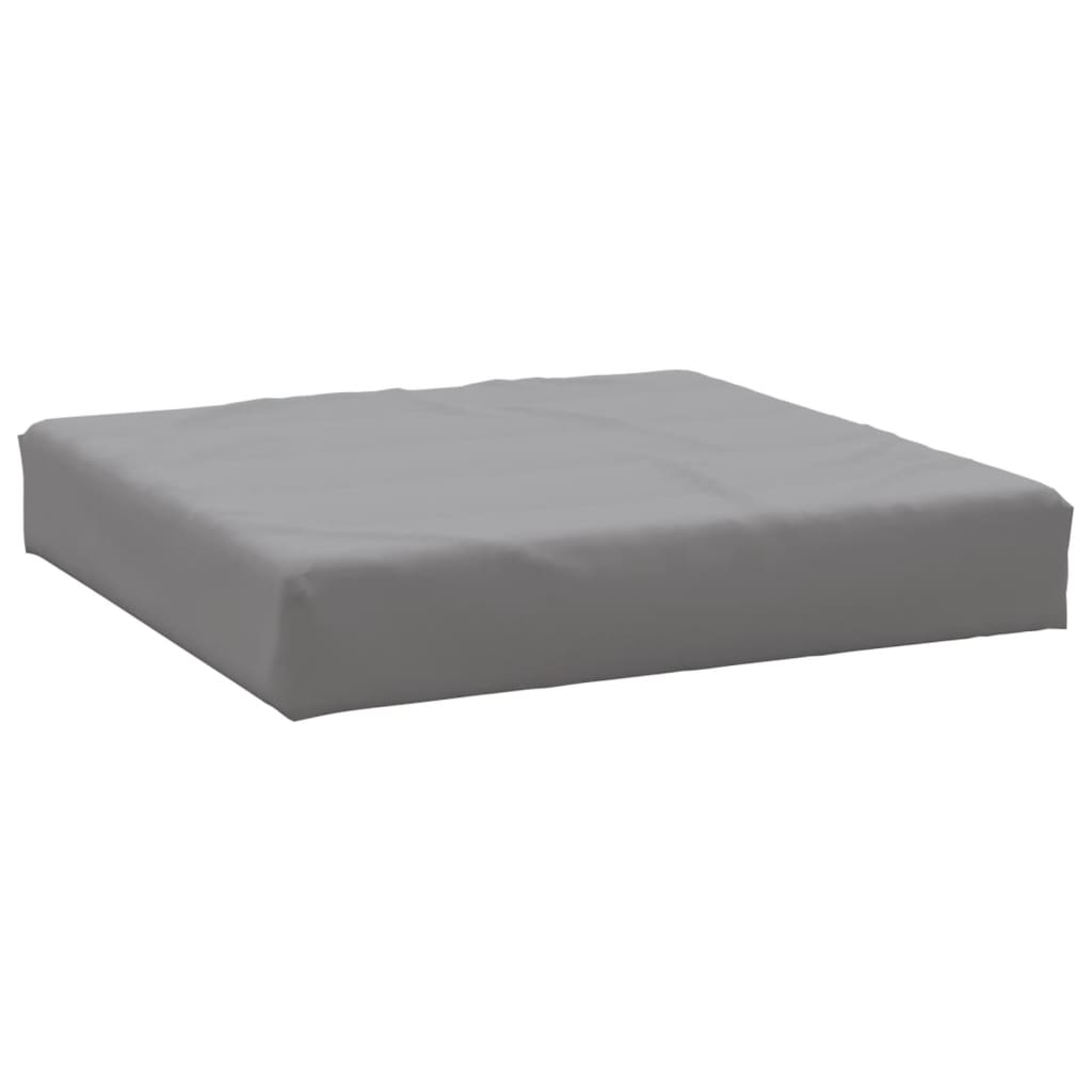 

vidaXL Pallet Ottoman Cushion Gray Fabric