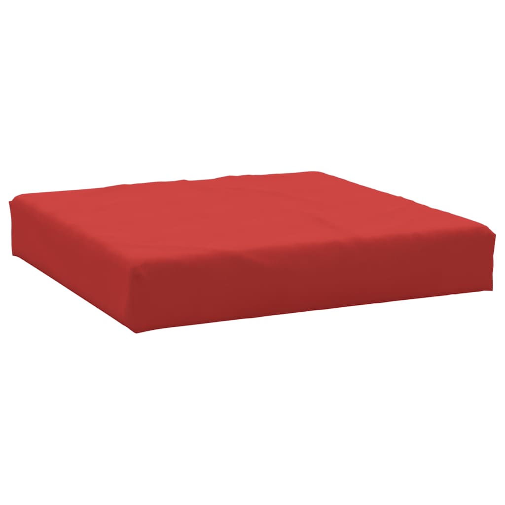 

vidaXL Pallet Ottoman Cushion Red Fabric
