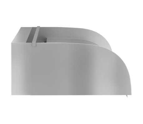 vidaXL Vodop&aacute;d s LED 45 x 34 x 14 cm nerezov&aacute; ocel 304