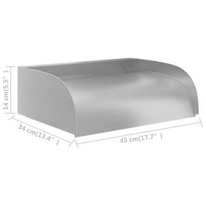 Vodopád 45 x 34 x 14 cm nerezová ocel 304 - obrázek 7