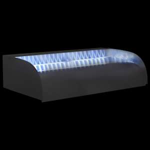 Vodopád s LED světly 60 x 34 x 14 cm nerezová ocel 304 - obrázek 5