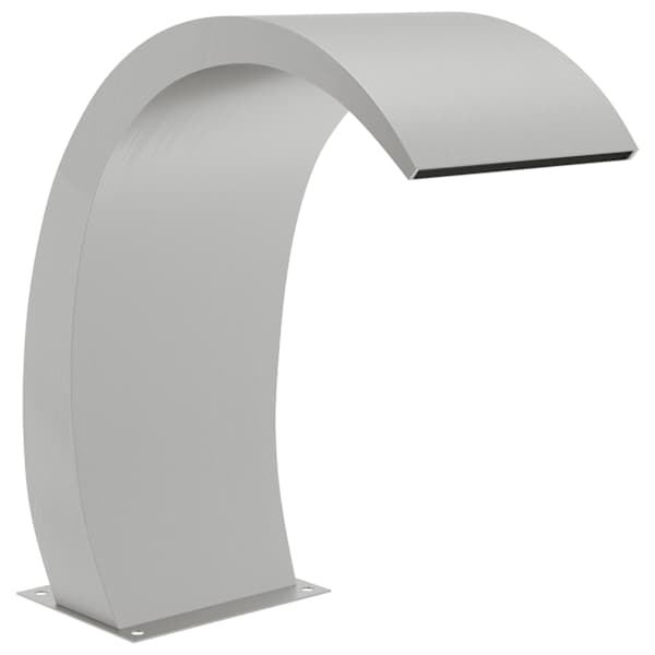 vidaXL basseini purskkaev LEDid 22x60x70 cm, roostevaba teras 304