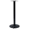 vidaXL bistroolaua jalg, must, &Oslash; 43 x 107 cm, malm