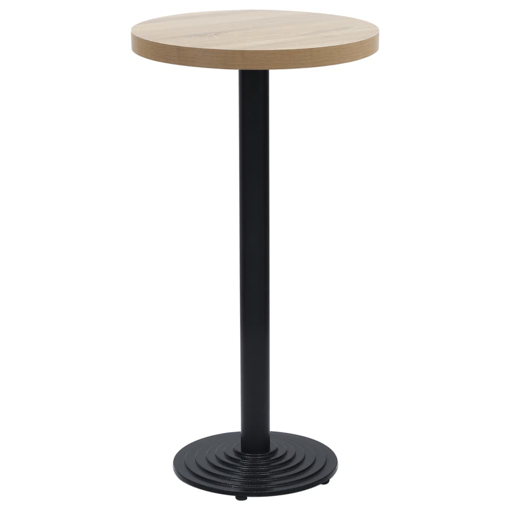 vidaXL Bistrotafelpoot Ø43x107 cm gietijzer zwart