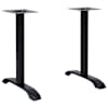vidaXL bistroolaua jalad, 2 tk, 61x8x72 cm, malm
