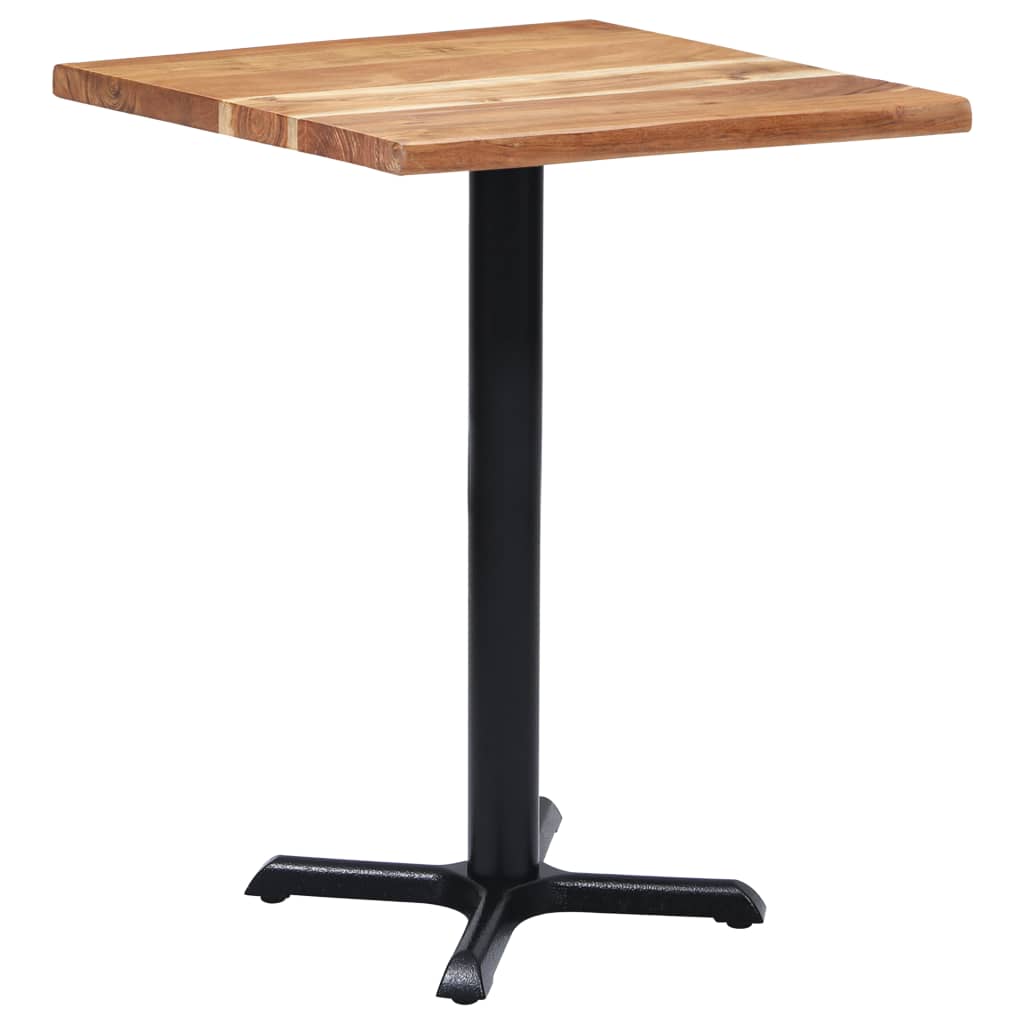 vidaXL Perna para mesa de bistrô 56x56x72 cm ferro fundido preto