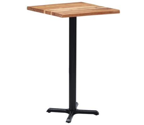 vidaXL Πόδι Τραπεζιού Bistro Μαύρο 56 x 56 x 107 εκ. από Χυτοσίδηρο