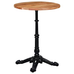 Noha bistro stolu černá 52 x 52 x 72 cm litinová - obrázek 2