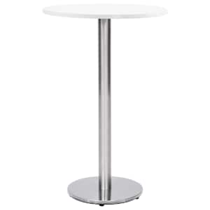 Noha k bistro stolu stříbrná Ø 45 x 107 cm nerezová ocel - obrázek 2