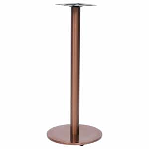 vidaXL bistroolaua jalg, kuldne, &Oslash; 45 x 107 cm, roostevaba teras
