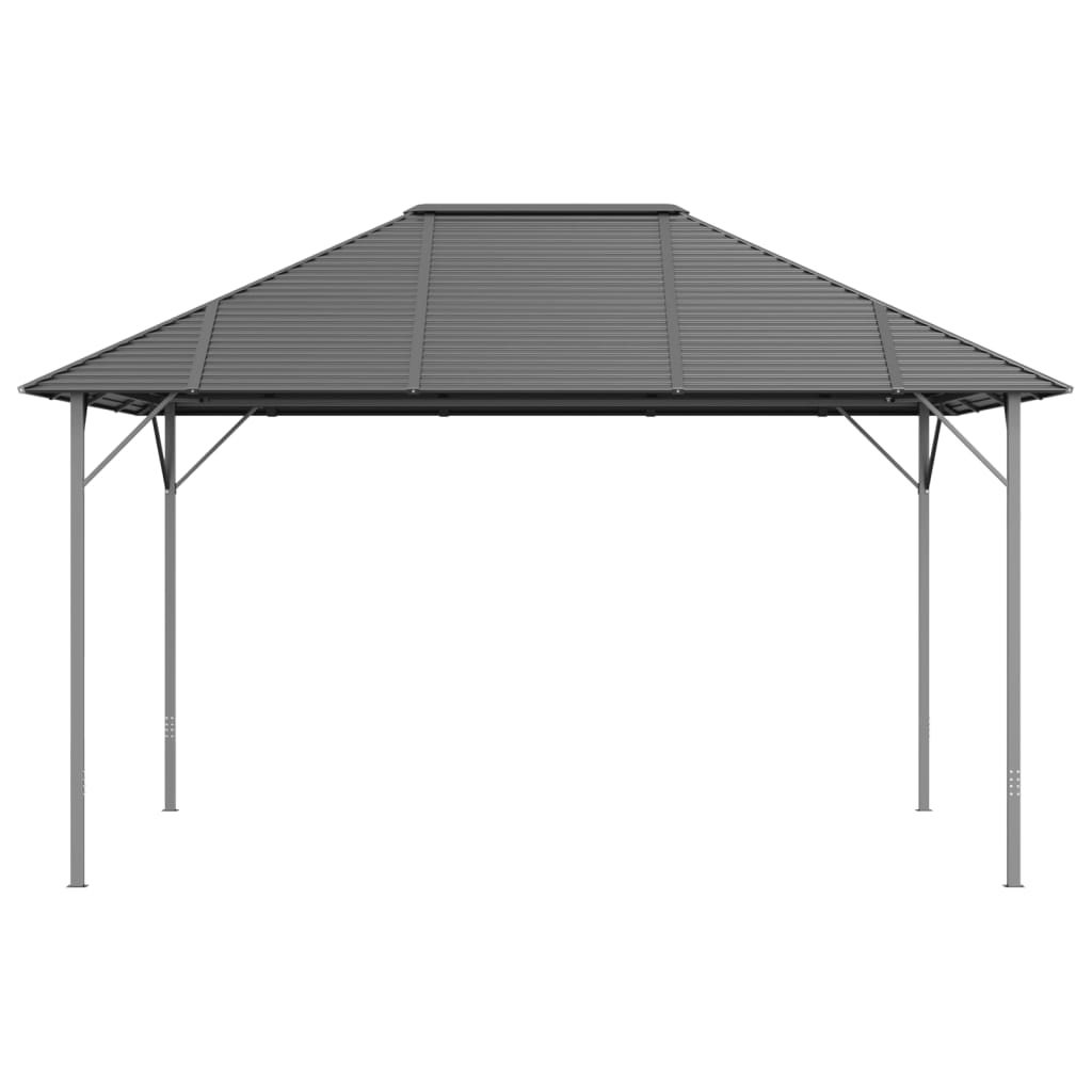 vidaXL Gazebo with Roof 4x3 m Anthracite