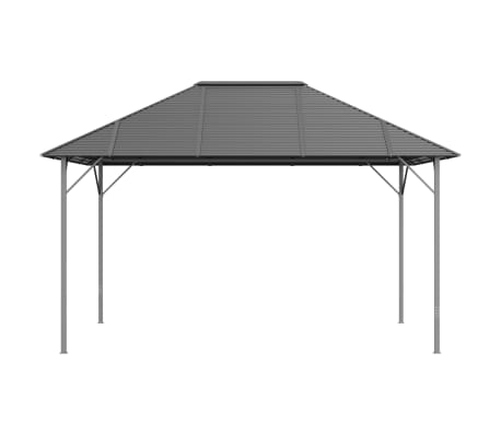 vidaXL Gazebo with Roof 4x3 m Anthracite