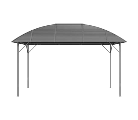 vidaXL Κιόσκι με Αψίδα Ανθρακί 3 x 4 μ.