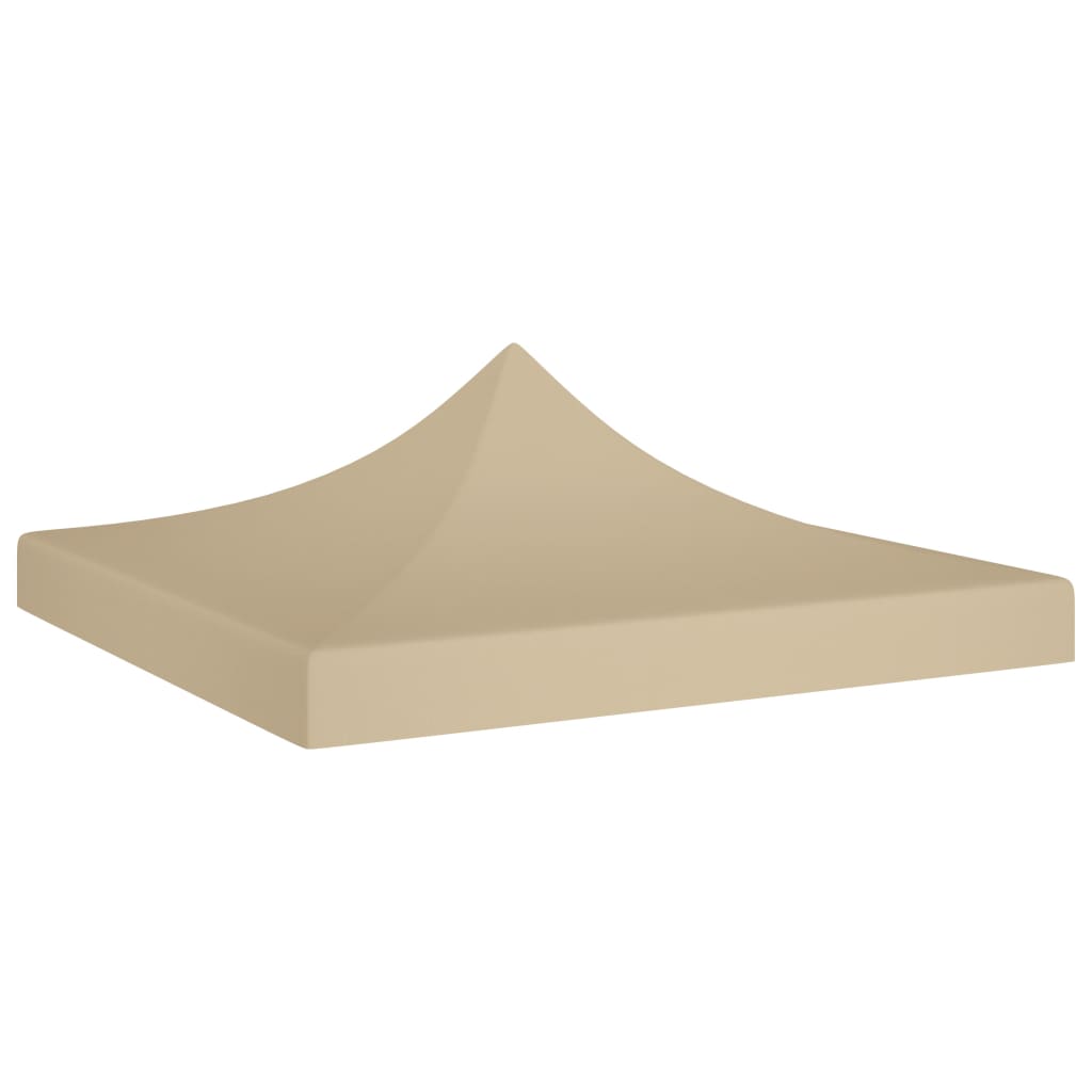 Juhlateltan katto 3×3 m beige 270 g/m²