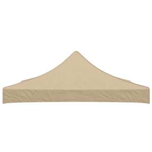 Střecha k party stanu 3 x 3 m béžová 270 g/m² - obrázek 3