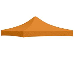 Střecha k party stanu 3 x 3 m oranžová 270 g/m² - obrázek 1