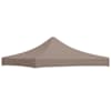 vidaXL peotelgi katus 3 x 3 m, pruunikashall, 270 g/m&sup2;