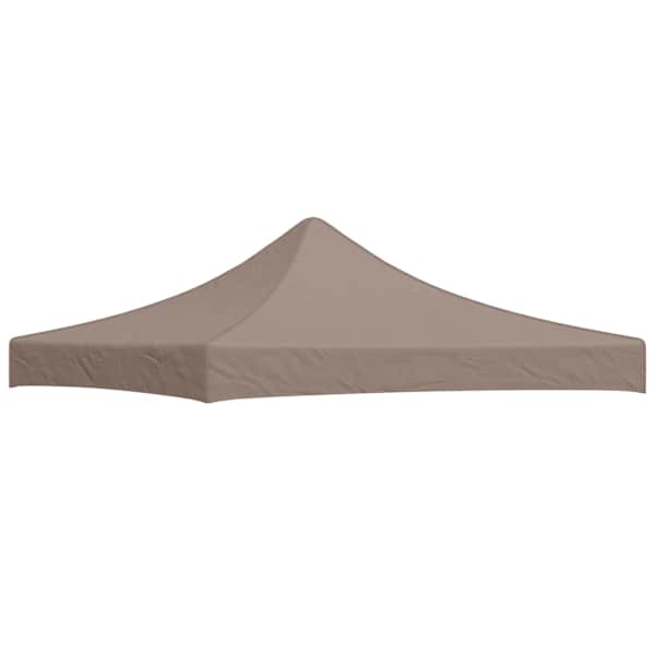 vidaXL peotelgi katus 3 x 3 m, pruunikashall, 270 g/m&sup2;