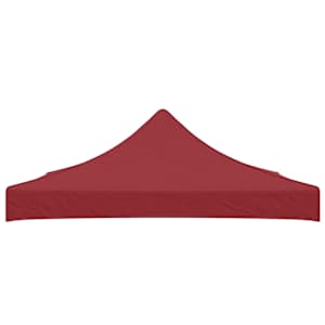 Střecha k party stanu 3 x 3 m vínová 270 g/m² - obrázek 3