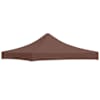 vidaXL peotelgi katus 3 x 3 m, pruun, 270 g/m&sup2;