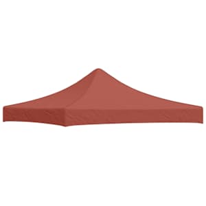 vidaXL peotelgi katus 3 x 3 m, terrakota, 270 g/m&sup2;