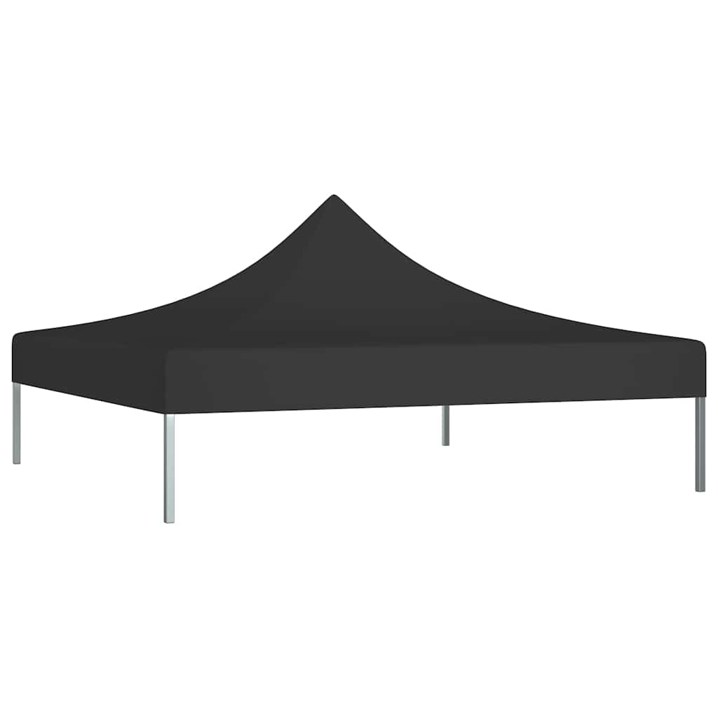Thumbnail - vidaXL Partyzelt-Dach 3x3 m Schwarz 270 g/m²