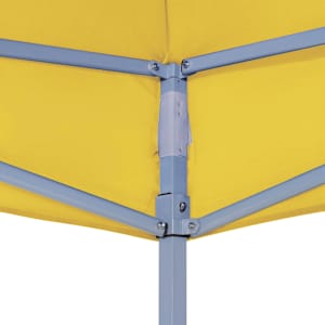 Střecha k party stanu 3 x 3 m žlutá 270 g/m² - obrázek 4