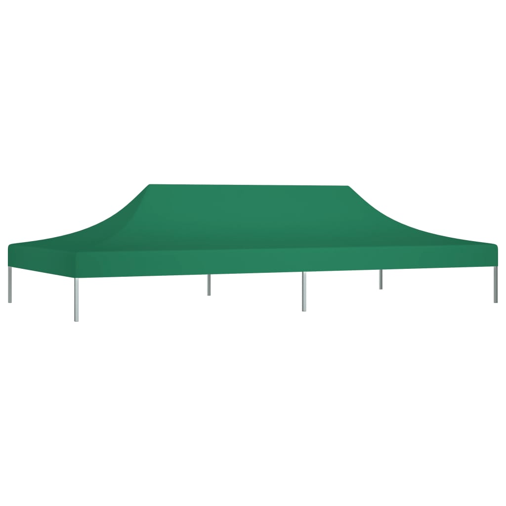 vidaXL Acoperiș pentru cort de petrecere, verde, 6 x 3 m, 270 g/m²