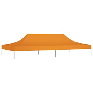 Střecha k party stanu 6 x 3 m oranžová 270 g/m² - obrázek 2