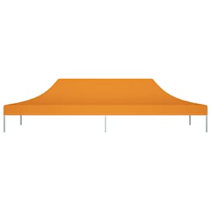 Střecha k party stanu 6 x 3 m oranžová 270 g/m² - obrázek 3