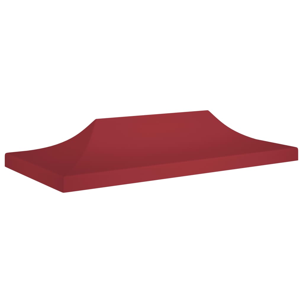 Burgundi vörös tető partisátorhoz 6 x 3 m 270 g/m² 