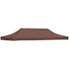 vidaXL peotelgi katus 6 x 3 m, pruun, 270 g/m&sup2;