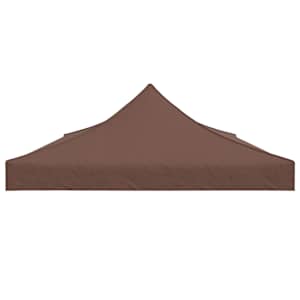 Střecha k party stanu 6 x 3 m hnědá 270 g/m² - obrázek 4