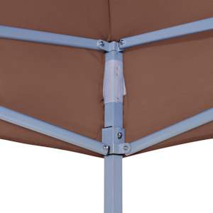 Střecha k party stanu 6 x 3 m hnědá 270 g/m² - obrázek 5