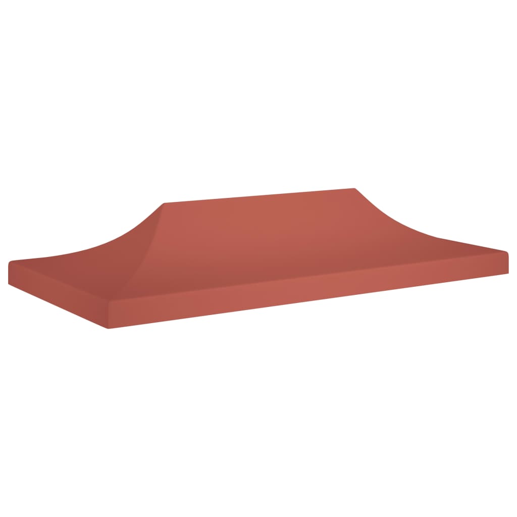 Partyzelt-Dach 6×3 m Terrakotta-Rot 270 g/m² kaufen