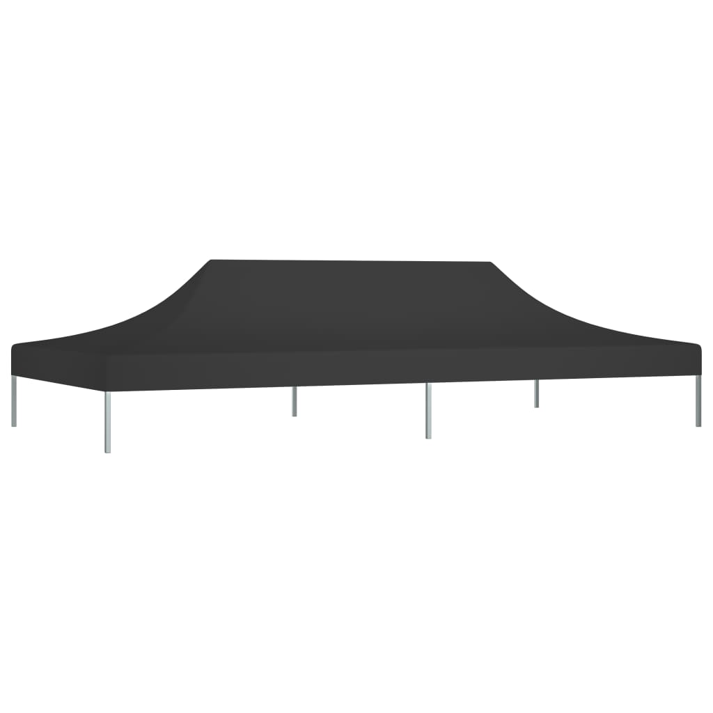 vidaXL Acoperiș pentru cort de petrecere, negru, 6 x 3 m, 270 g/m²