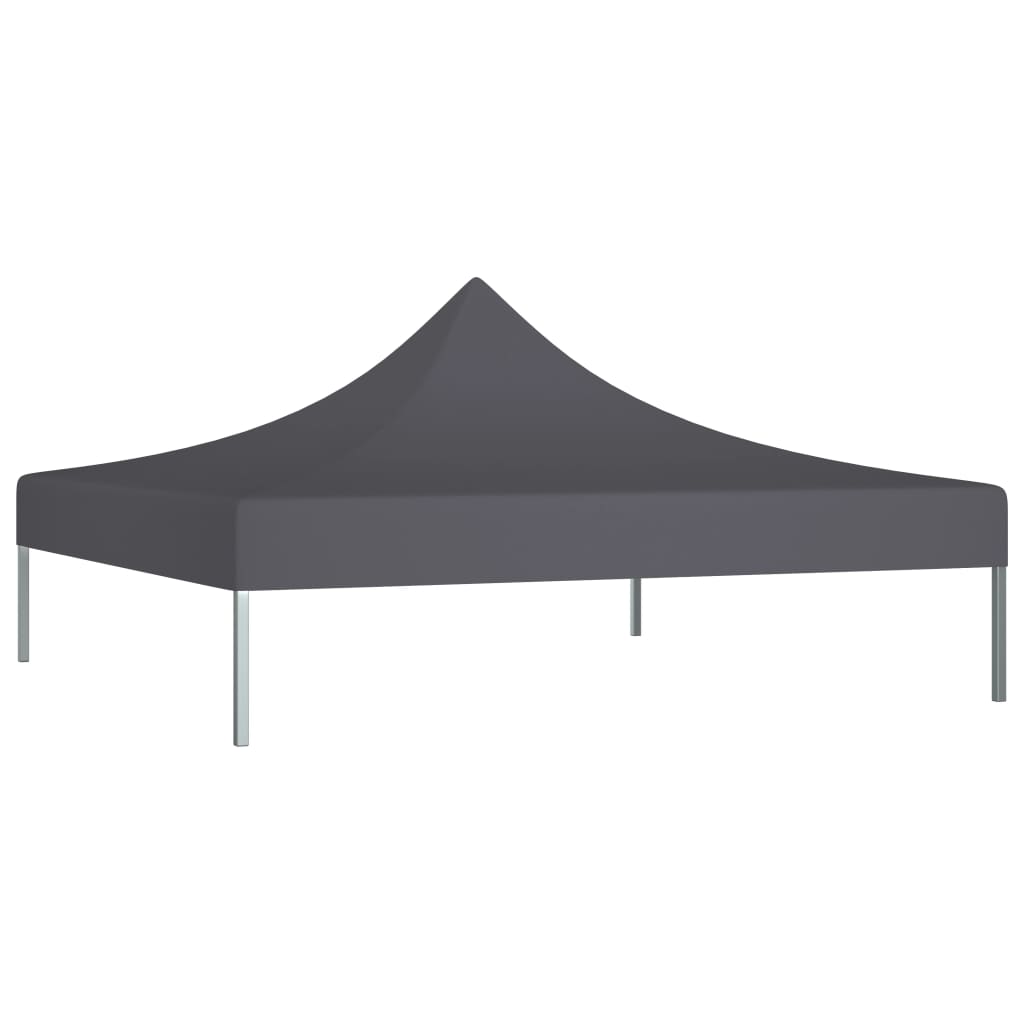 vidaXL Partytentdak 270 g/m² 2x2 m antraciet afbeelding