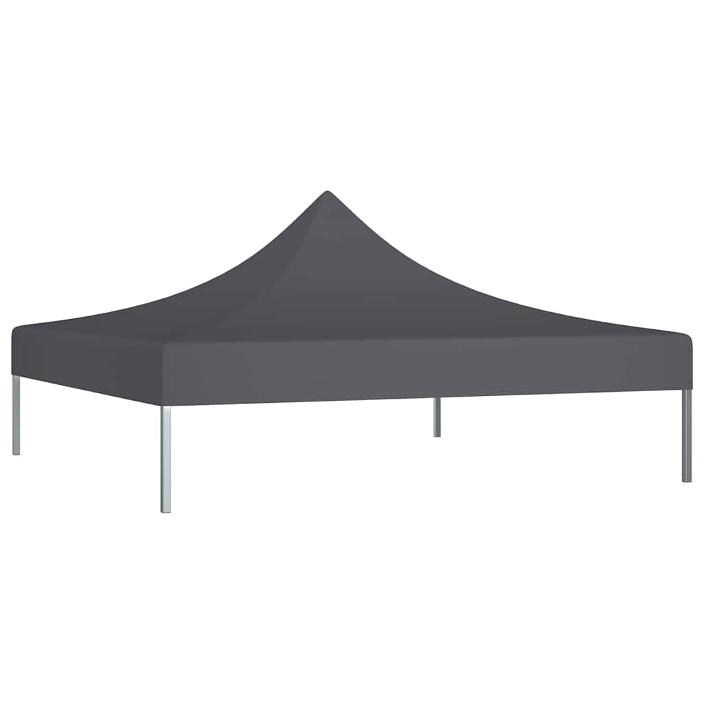 vidaXL Acoperiș pentru cort de petrecere, antracit, 2 x 2 m, 270 g/m²