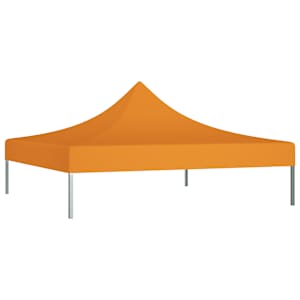 vidaXL Proginės palapinės stogas, oranžinės spalvos, 2x2m, 270 g/m²