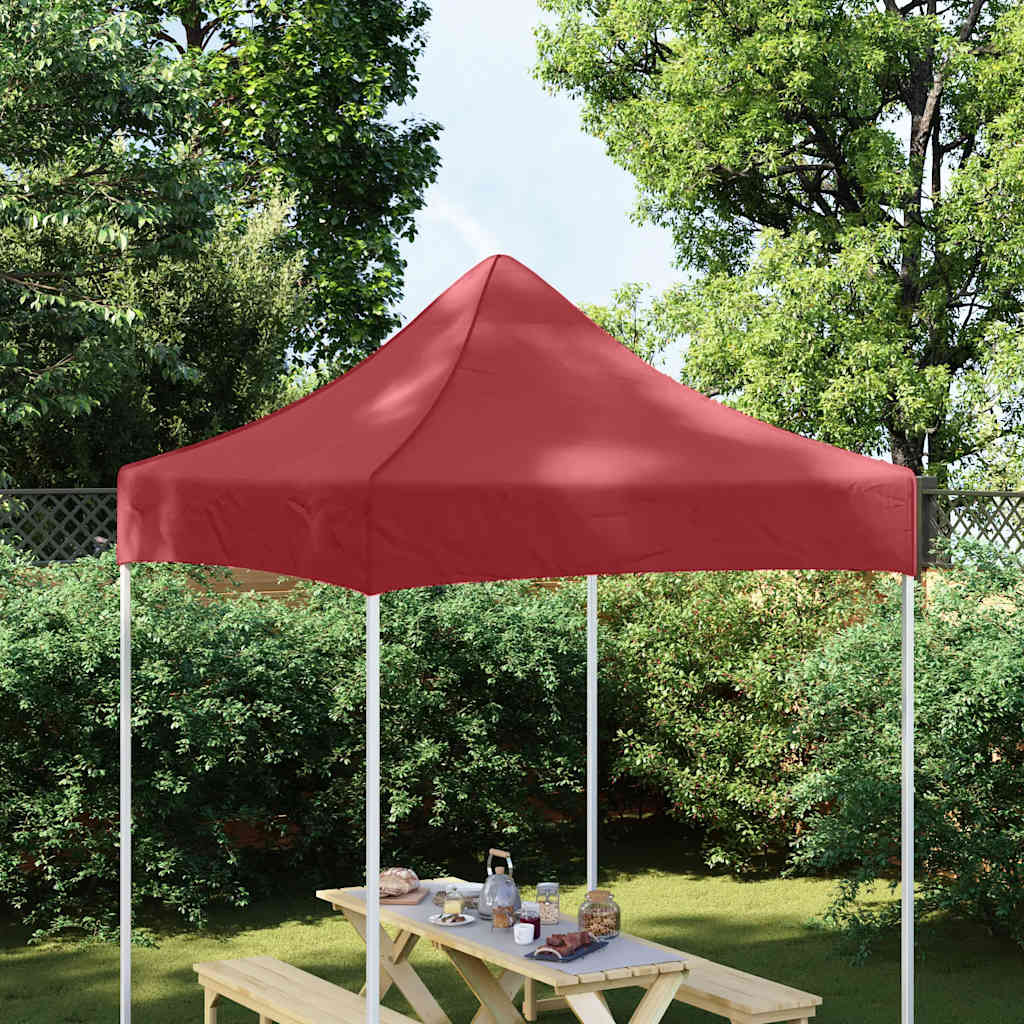 Partytentdak 270 g/m² 2x2 m bordeauxrood image 1