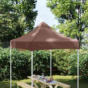 Střecha k party stanu 2 x 2 m hnědá 270 g/m² - obrázek 1