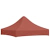 vidaXL peotelgi katus 2 x 2 m, terrakota, 270 g/m&sup2;
