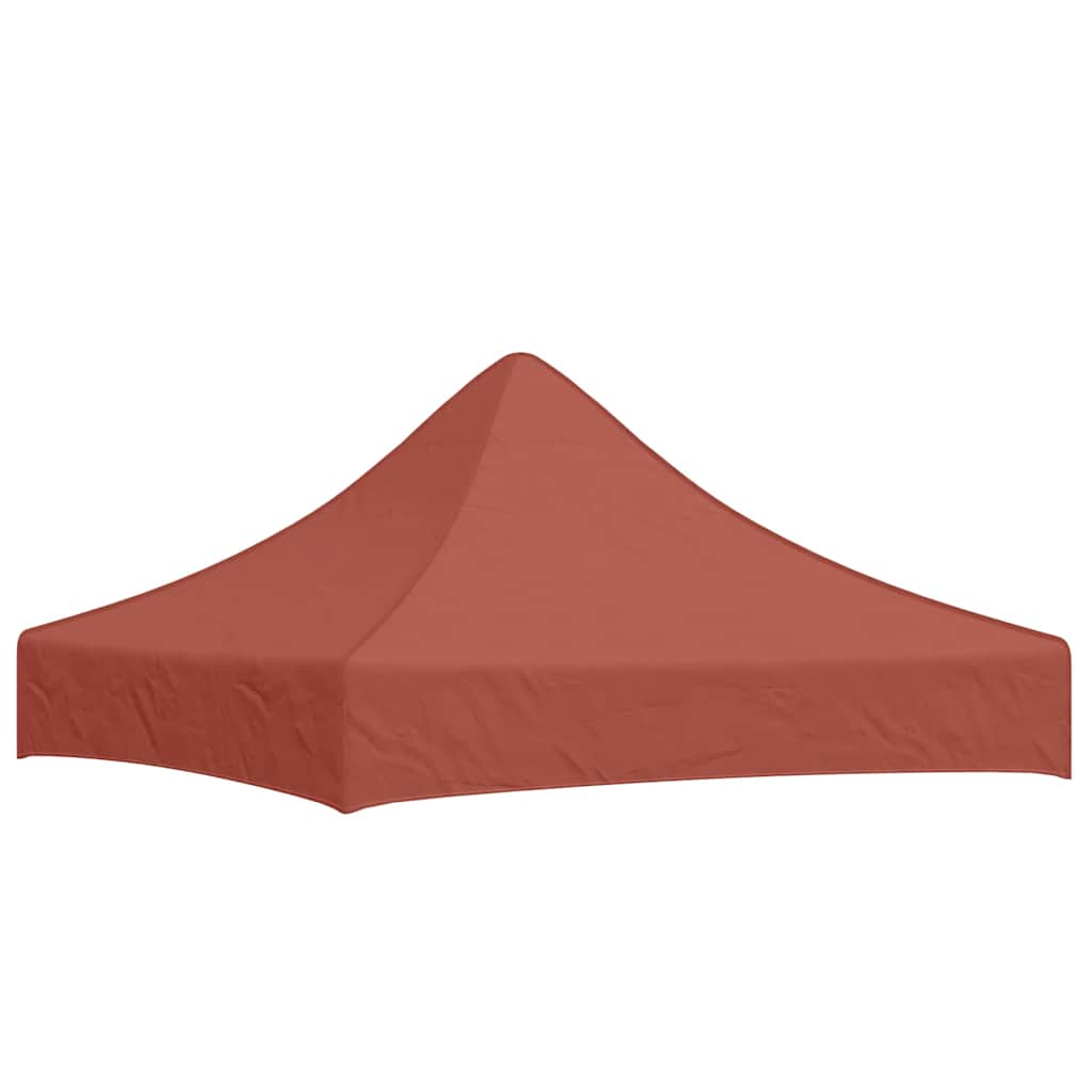 vidaXL Střecha k party stanu 2 x 2 m cihlová 270 g/m²