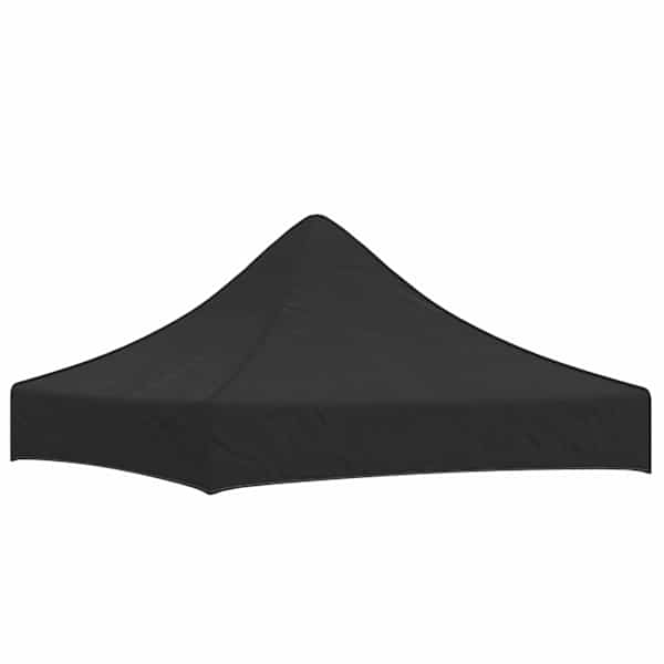 vidaXL peotelgi katus 2 x 2 m, must, 270 g/m&sup2;