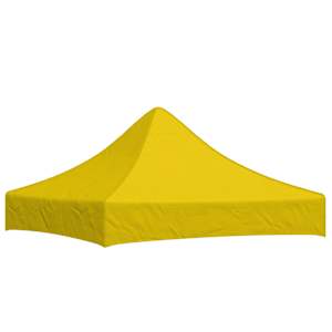 Střecha k party stanu 2 x 2 m žlutá 270 g/m² - obrázek 2