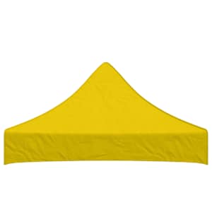 Střecha k party stanu 2 x 2 m žlutá 270 g/m² - obrázek 4